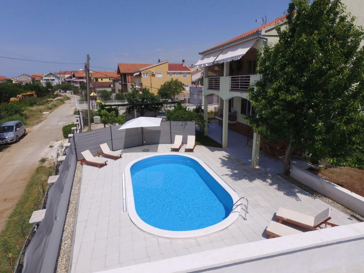 Hacienda Mia With Pool,Bbq,Free Parking Villa Zadar Bagian luar foto