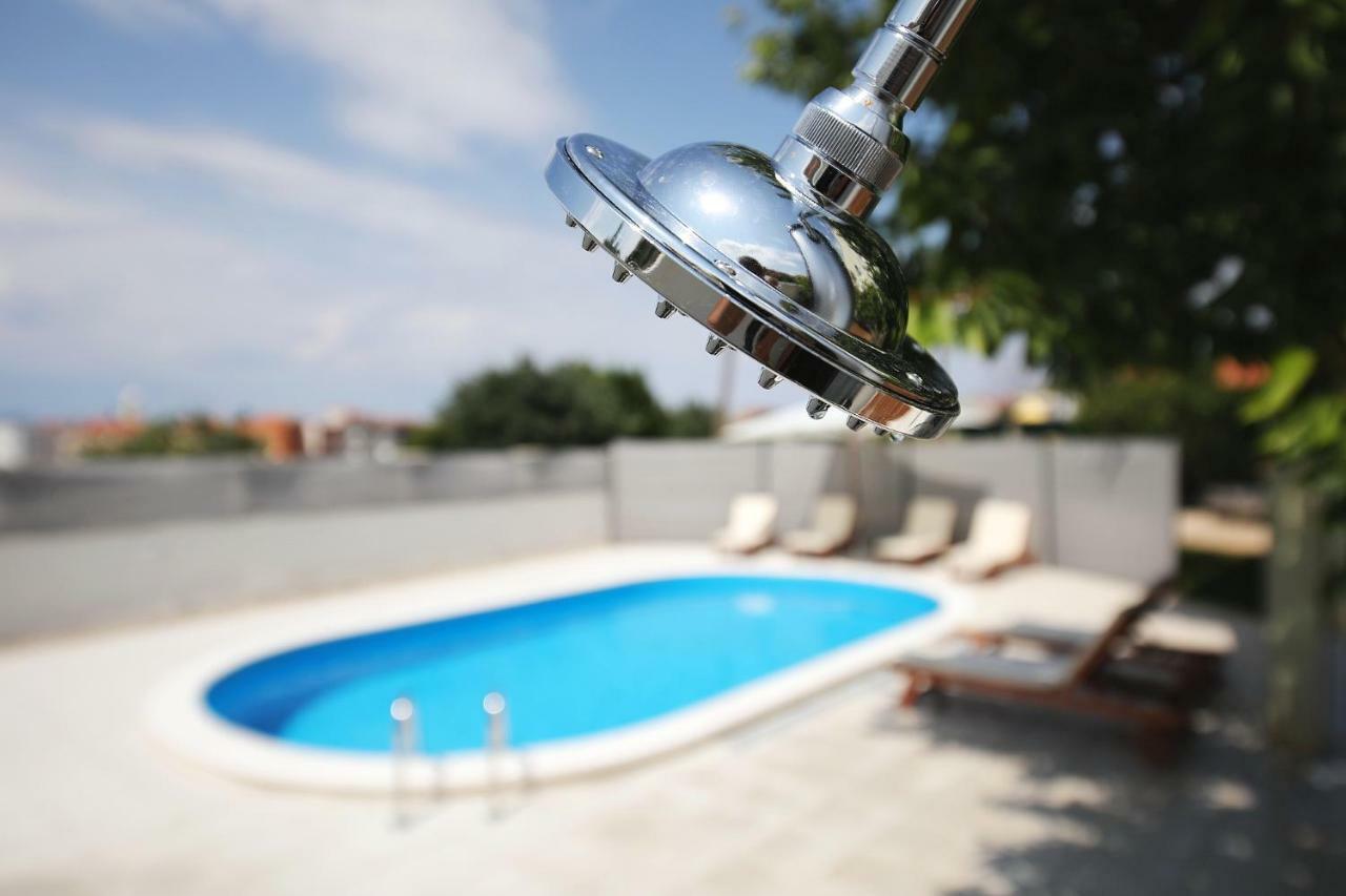 Hacienda Mia With Pool,Bbq,Free Parking Villa Zadar Bagian luar foto